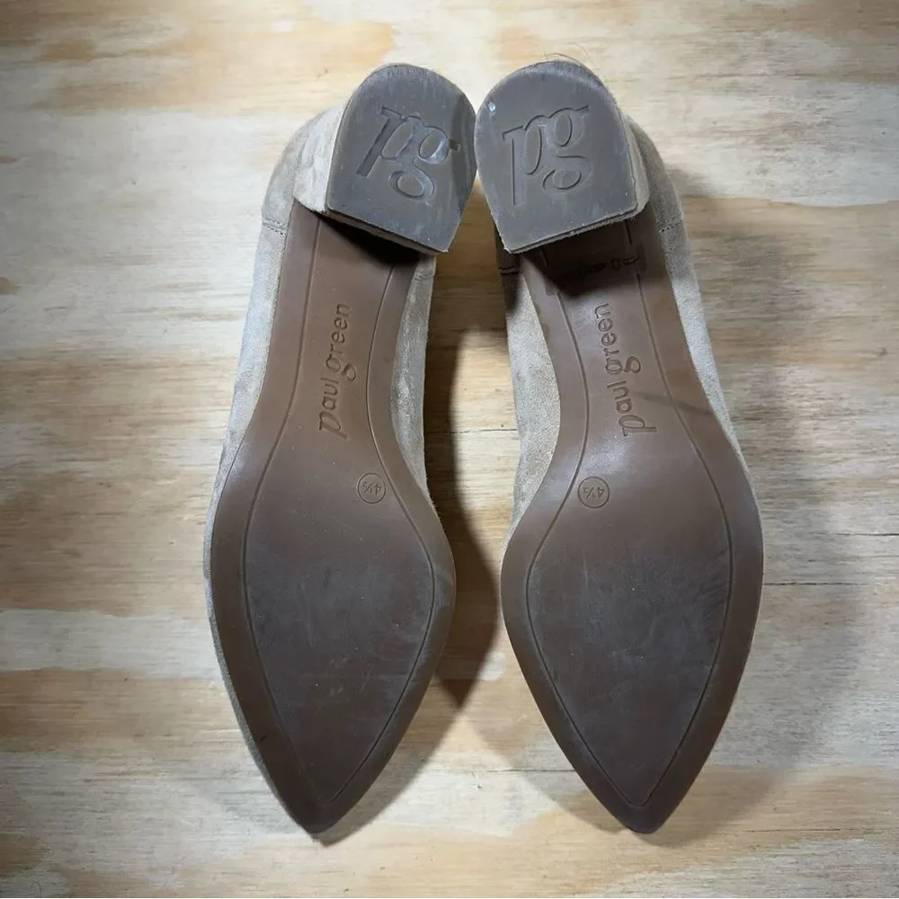 Paul Green Suede Tan Pumps Women’s Size 7